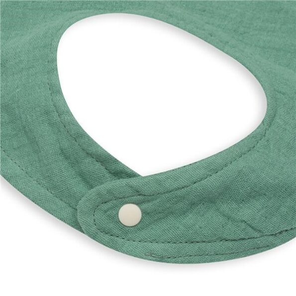 Mušelínový detský podbradník New Baby green – Obrázok 2