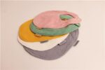 Mušelínový detský podbradník New Baby mustard – Obrázok 3