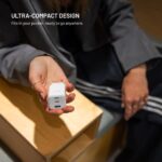 Nabíjačka FIXED sieťová GaN Mini s 2xUSB-C a USB výstupom, podpora PD, 65 W, biela – Obrázok 4