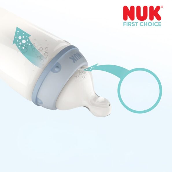 Náustok-Cumlík Flow Control Nuk 6+ m  2 ks – Obrázok 4