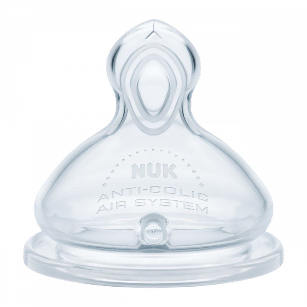 Naustok-Cumlik-Flow-Control-Nuk-6-m-2-ks Náustok-Cumlík Flow Control Nuk 6+ m 2 ks – Obrázok 1