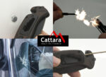Nôž Cattara BLACK BLADE zatvárací s poistkou 21,7 cm – Obrázok 6