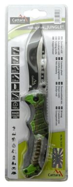 Nôž Cattara JUNGLE zatvárací s poistkou 21,7 cm – Obrázok 6