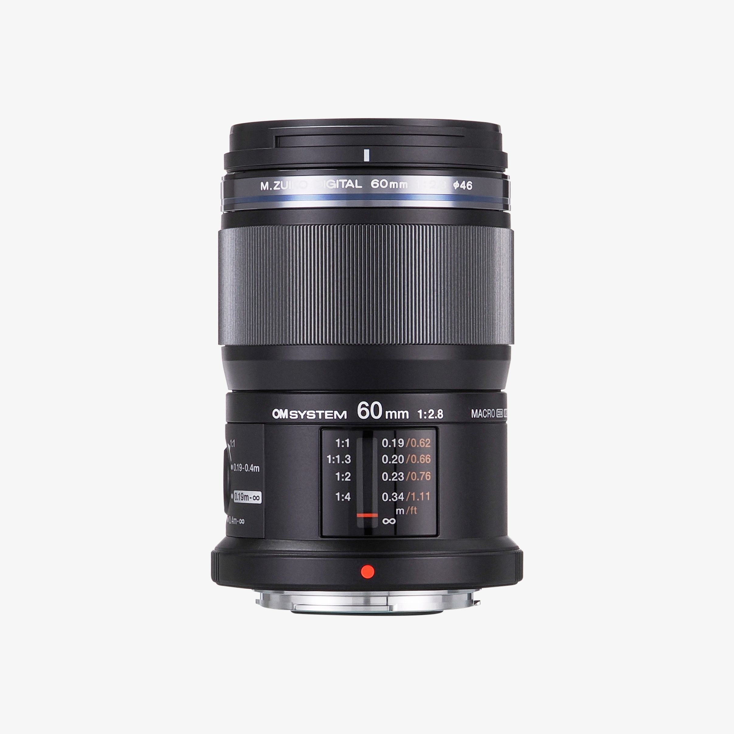 ID: 53187 Objektív OM SYSTEM M.ZUIKO DIGITAL ED 60mm 1:2.8 Makro black – Obrázok 1