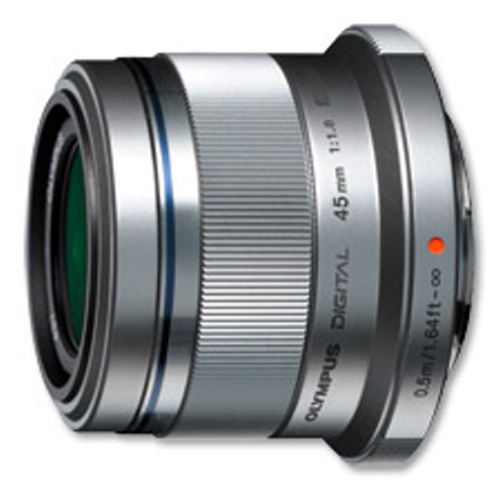 Objektiv-Olympus-ET-M4518-silver Objektív Olympus ET-M4518 silver – Obrázok 1