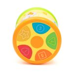 Obojstranný dynamický bubienok Baby Mix žltý – Obrázok 3