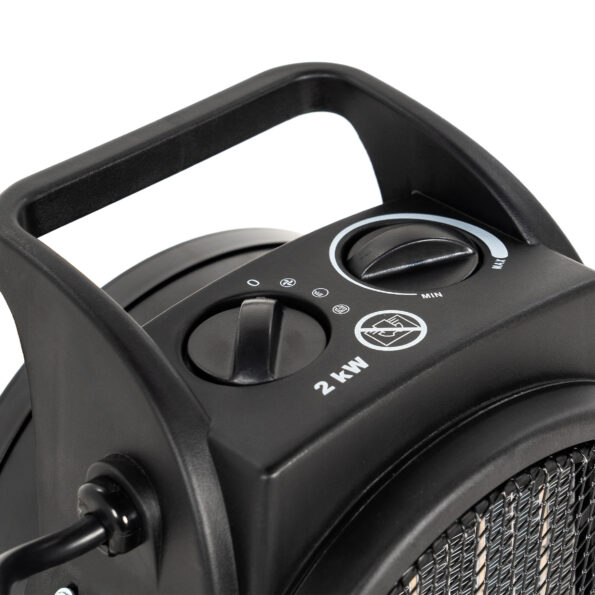 Ohrievač NAC elektrický HE-2K-S-BG 2000W – Obrázok 2