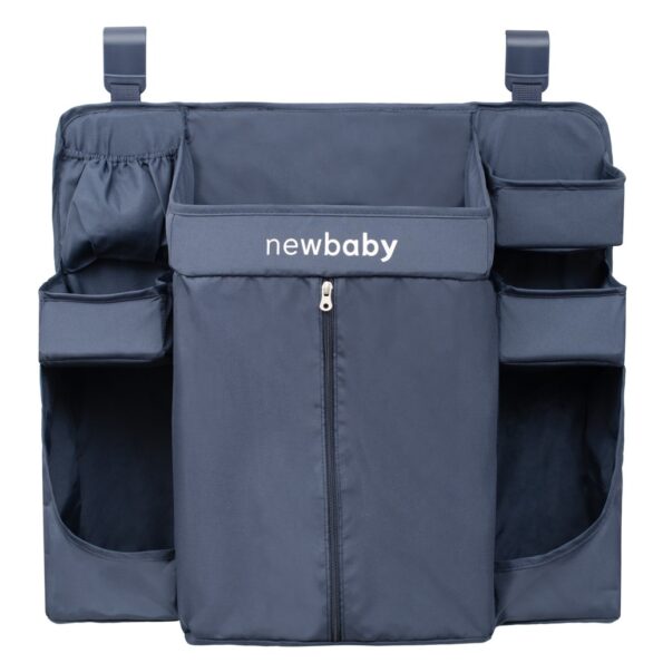 Organizér na postieľku Maxi New Baby modrý – Obrázok 2