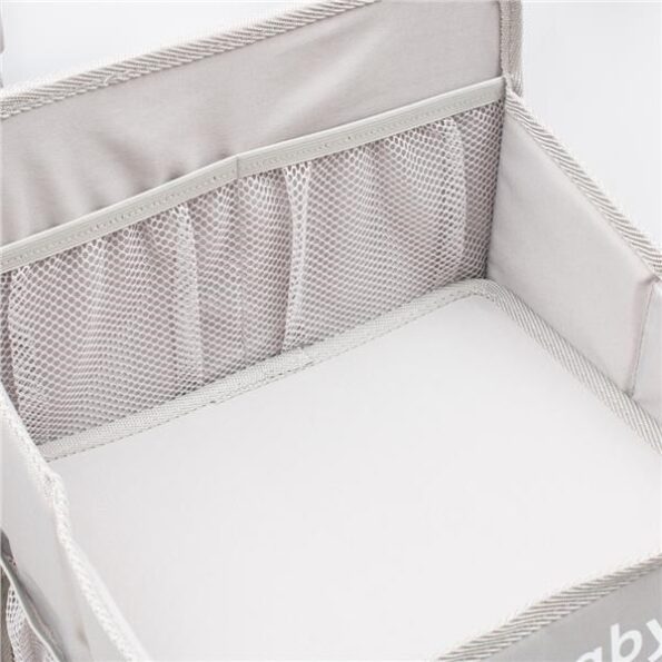 Organizér na postieľku TinyTidy New Baby sivý – Obrázok 5