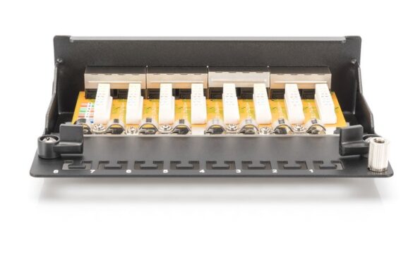 Patch panel 8 port Cat. 6 STP desktop – Obrázok 4