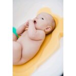 Penová podložka maxi New Baby BASIC medveď fialová – Obrázok 4