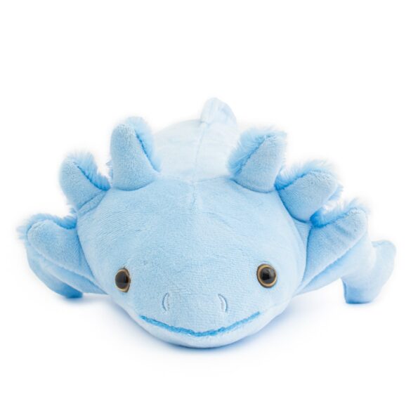 Plyšová hračka Axolotl Baby Mix 45 cm modrá – Obrázok 2
