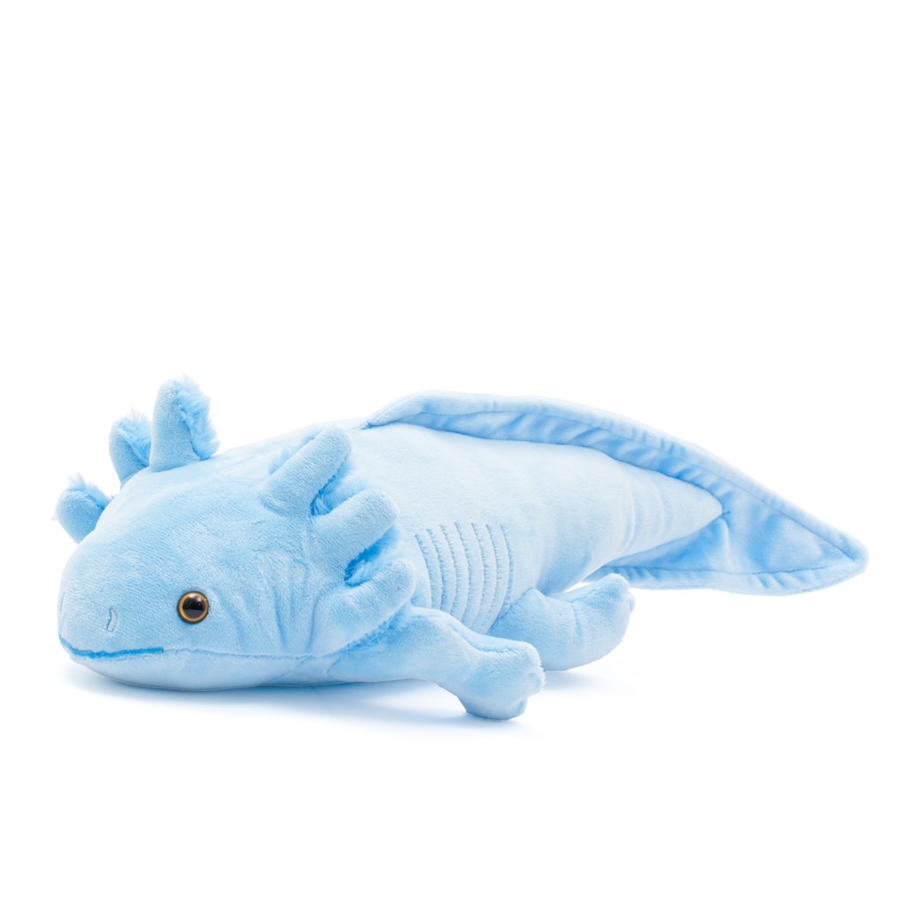 Plysova-hracka-Axolotl-Baby-Mix-45-cm-modra Plyšová hračka Axolotl Baby Mix 45 cm modrá – Obrázok 1