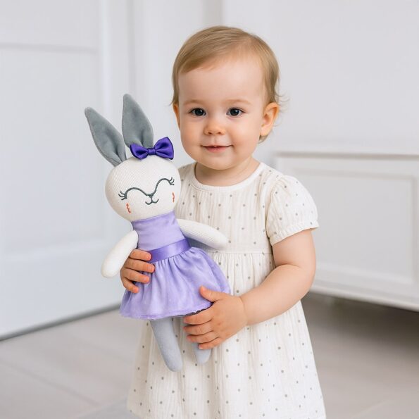 Plyšová hračka Baby Mix Rabbit – Obrázok 2