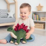 Plyšová hračka dinosaurus Baby Mix – stegosaurus 38 cm – Obrázok 4