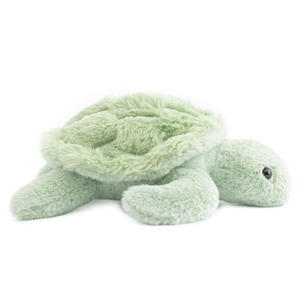 Plyšová hračka korytnačka Baby Mix 26 cm zelená – Obrázok 3