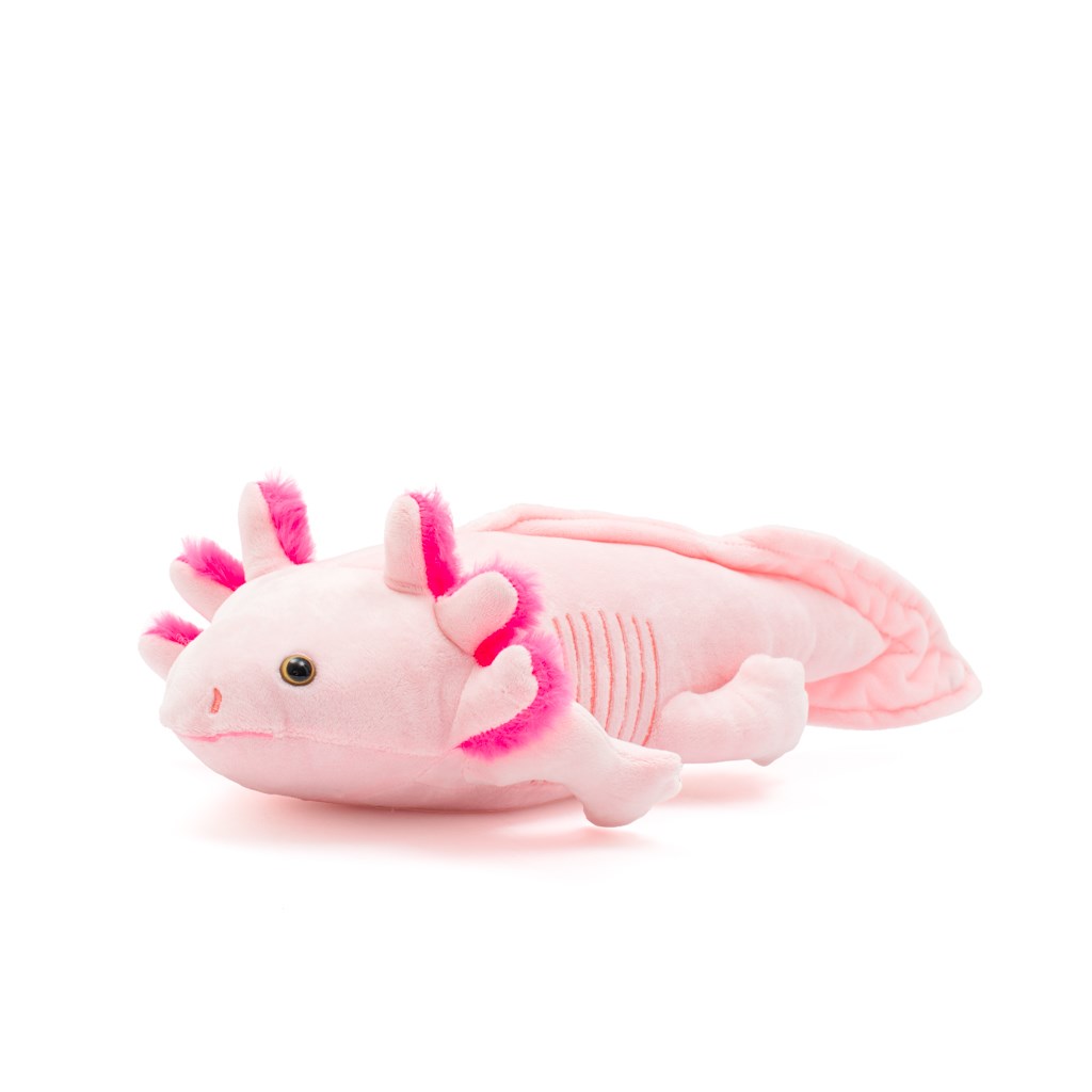 Plysovy-axolotl-Baby-Mix-45-cm-ruzovy Plyšový axolotl Baby Mix 45 cm ružový – Obrázok 1
