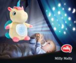Plyšový zaspávačik jednorožec s projektorom Milly Mally – Obrázok 9