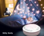 Plyšový zaspávačik líška s projektorom Milly Mally – Obrázok 7