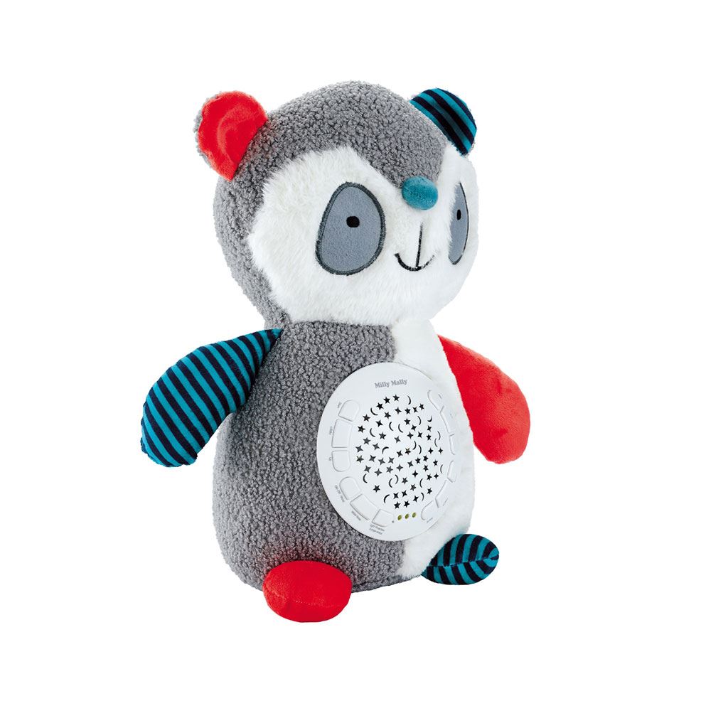 Plysovy-zaspavacik-panda-s-projektorom-Milly-Mally Plyšový zaspávačik panda s projektorom Milly Mally – Obrázok 1