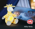 Plyšový zaspávačik žirafa s projektorom Milly Mally – Obrázok 9