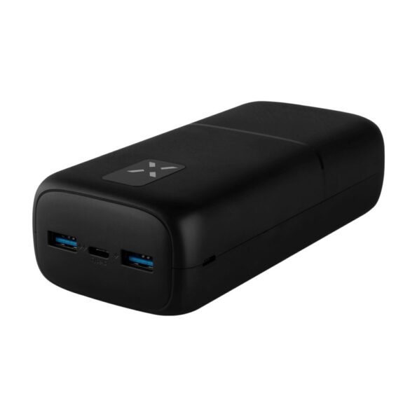 Powerbanka FIXED Zen 30 s LCD displejom a výstupom PD 20W, 30 000 mAh, čierna – Obrázok 2