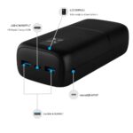 Powerbanka FIXED Zen 30 s LCD displejom a výstupom PD 20W, 30 000 mAh, čierna – Obrázok 4