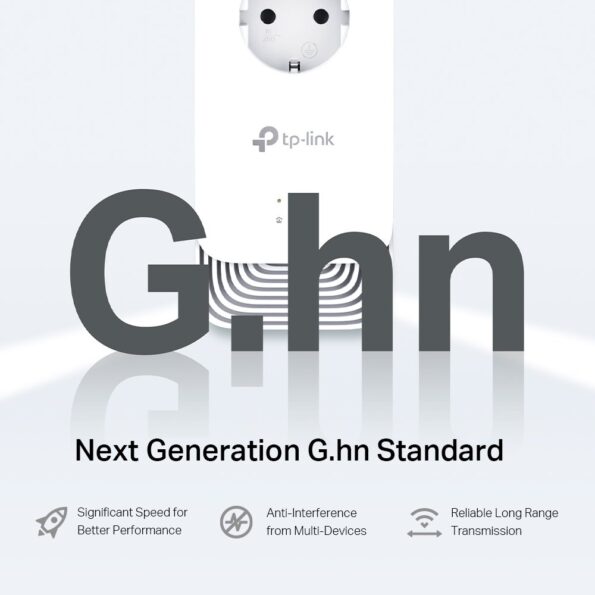 Powerline ethernet TP-Link PG2400P KIT G.hn adaptér (1428 Mbps), 2x GLan – Obrázok 2