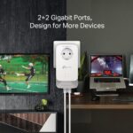 Powerline ethernet TP-Link PG2400P KIT G.hn adaptér (1428 Mbps), 2x GLan – Obrázok 3