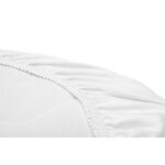 Prestieradlo Jersey do kočíka New Baby biele 35x75 cm – Obrázok 3