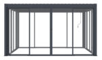Príslušenstvo G21 posuvná zástena 2,8x2 m pre pergoly Austin – Obrázok 7