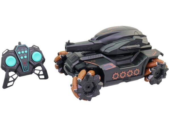 RC model MaDe Tank, vodné bomby, 28 x 18 x 16 cm – Obrázok 4