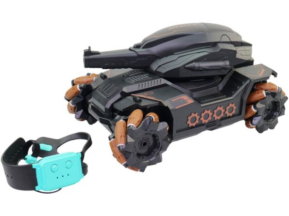 RC model MaDe Tank, vodné bomby, 28 x 18 x 16 cm – Obrázok 5
