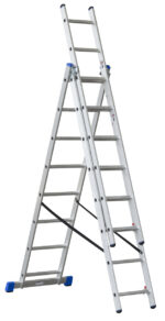 Rebrík G21 trojdielny 5,1m 3x8 priečok
