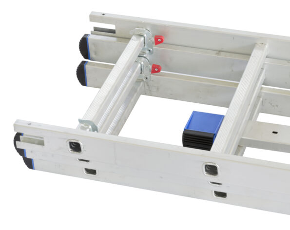 Rebrík G21 trojdielny 5,1m 3x8 priečok – Obrázok 4