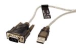 Redukcia USB -> 1x sériový port RS232 (MD9) , 1,8m