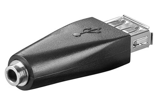 Redukcia-USB-AF-jack-35F Redukcia USB A(F) -> jack 3,5(F) – Obrázok 1