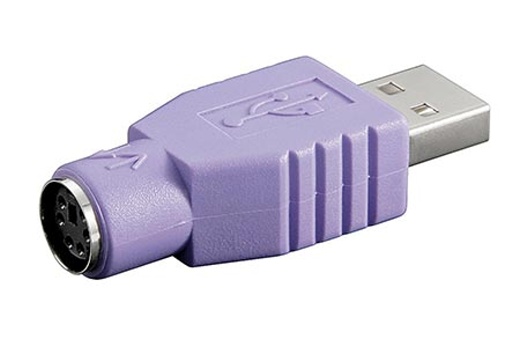 Redukcia-USB-PS2-pro-PS2-klavesnici Redukcia USB -> PS/2 (pro PS/2 klávesnici) – Obrázok 1