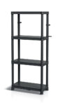 Regál STACKARO SOLID 60 HD – farba: čierna