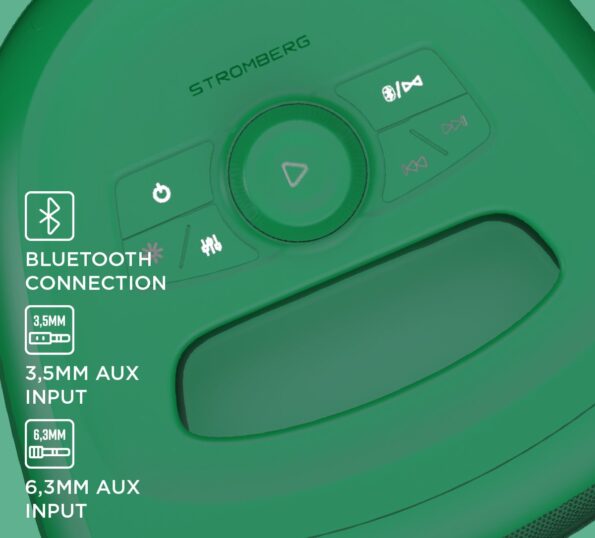 Repro Stromberg CHUNK Bluetooth 25W, zelený – Obrázok 3