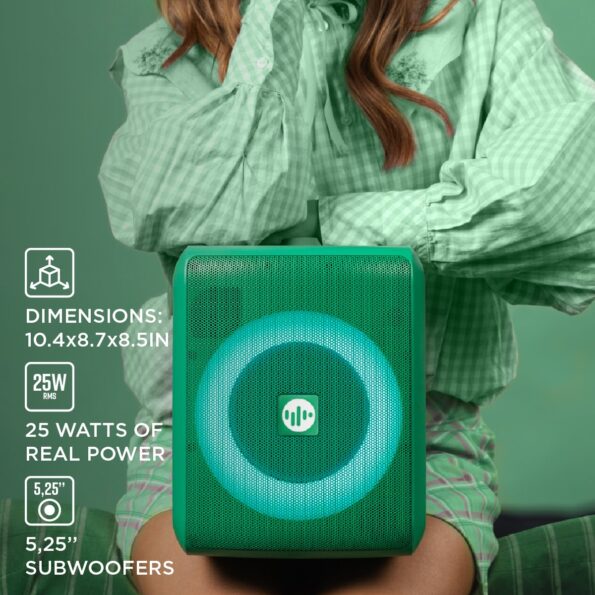 Repro Stromberg CHUNK Bluetooth 25W, zelený – Obrázok 4