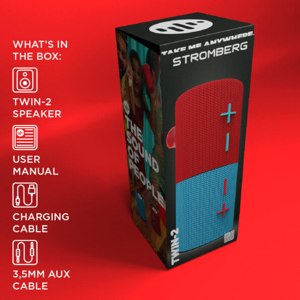 Repro Stromberg TWIN-2 Bluetooth 2x 10W – Obrázok 8