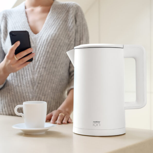 Rýchlovarná kanvica Niceboy ION SmartKettle 1,7 l biela – Obrázok 6