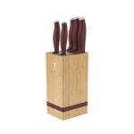 Sada nožov Berlingerhaus so stojanom Bamboo 6 ks Leonardo Collection – Obrázok 2