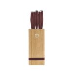 Sada nožov Berlingerhaus so stojanom Bamboo 6 ks Leonardo Collection – Obrázok 3