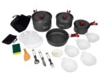 Sada riadu Acra C22 camping set alluminium pre 3-4 osoby – Obrázok 7