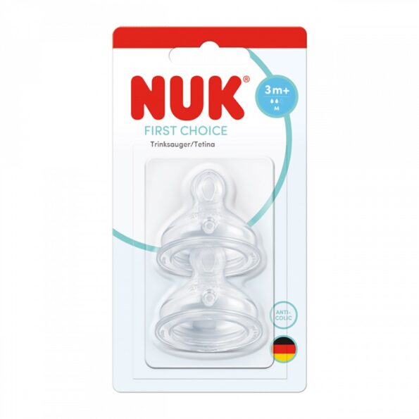Savička First Choice Nuk M (3+m) – 2 ks – Obrázok 2
