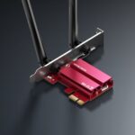 Sieťová karta TP-Link Mercusys MA37BE AX 1200, WiFi 7, Bluetooth 5.0, 2,4/5/6GHz, PCI-e – Obrázok 2