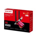 Sieťová karta TP-Link Mercusys MA37BE AX 1200, WiFi 7, Bluetooth 5.0, 2,4/5/6GHz, PCI-e – Obrázok 4