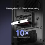 Sieťová karta TP-Link Mercusys MA510E 10G PCIe, Full/Low bracket – Obrázok 3